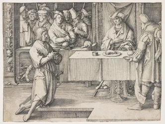 Jozef Interpreteert de Dromen van de Farao, 1512